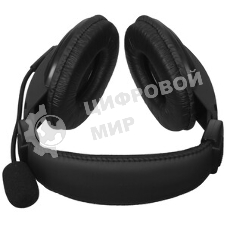 Проводные наушники Smartbuy Commando черный, полноразмерные, Jack 3.5 мм