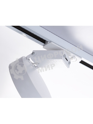 Трековый однофазный светодиодный светильник Ambrella light GL6837 WH белый LED 15W 4200K D115*80