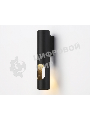 Светильник настенный TN5102 BK черный GU10 max 12W 250*55*80