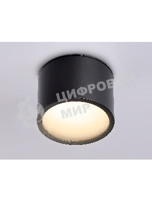 Светильник Ambrella light TN6551 BK черный IP44 GX53 max 15W D82*60