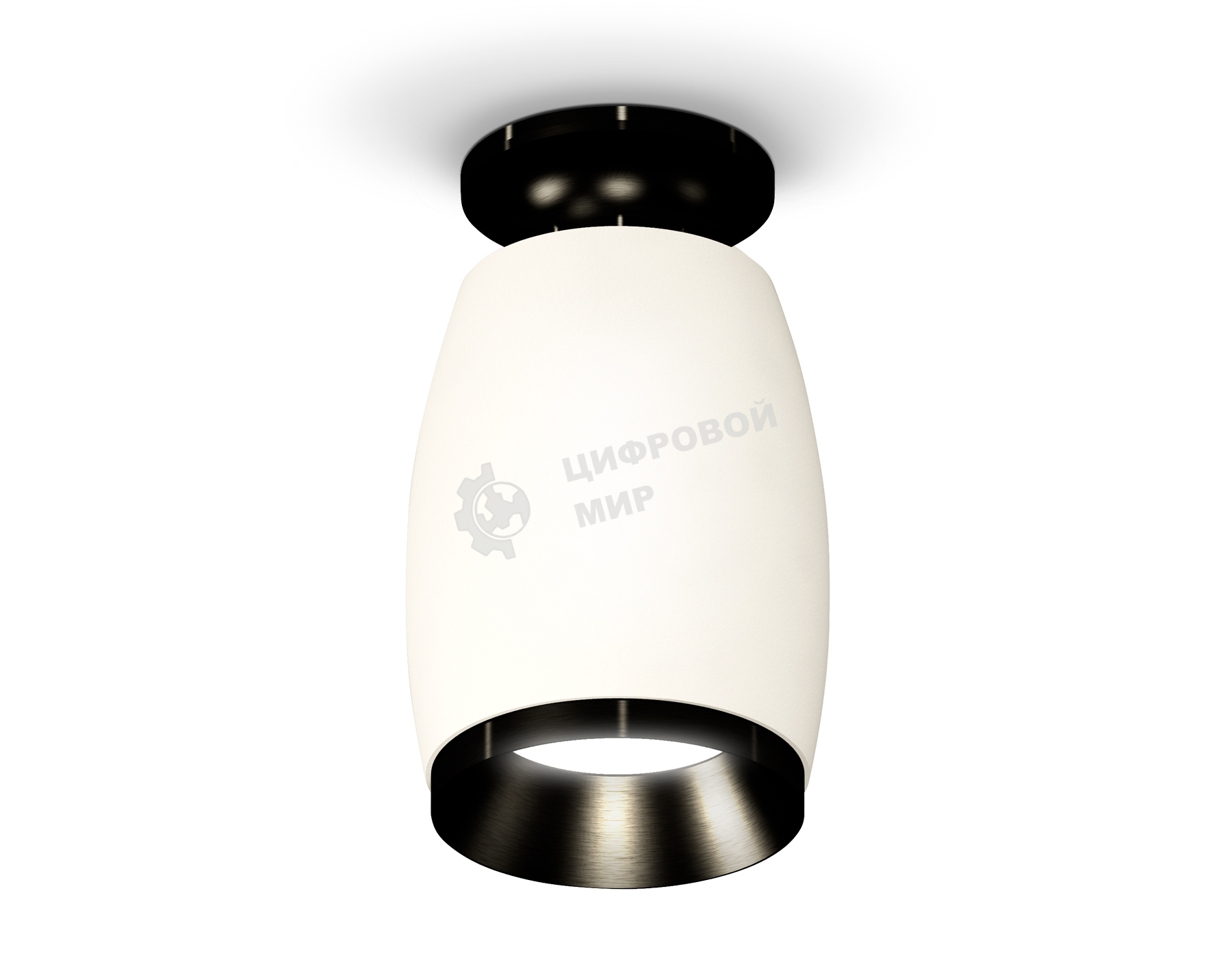 Светильник Ambrella Light XS1122041 SWH/PBK белый песок/черный полированный MR16 GU5.3 (N6902, C1122, N7031)