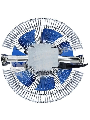 Кулер для процессора AeroCool/Formula Verkho I серебристый, 80 мм, алюминий, 2500 об/мин, 29.7 дБ, 4 pin, 90 Вт, 45 мм