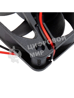 Вентилятор для корпуса Rexant RХ 12038MS 12 VDC черный, 120 мм, 2300 об/мин, 36 дБ, 2 pin