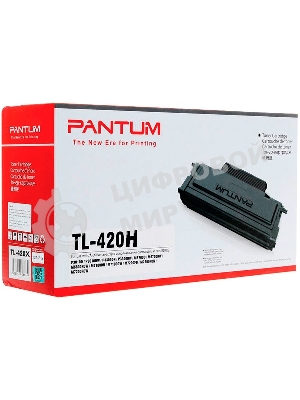 Картридж лазерный Pantum TL-420H/HP черный для P3010D, P3010DW, P3300DN, P3300DW, M6700D, M6700DW, M7100DN, M7100DW, M6800FDW, M7200FD, M7200FDN, M7200FDW 3000 стр.