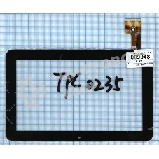 Сенсорное стекло (тачскрин) TPC0235 v.1.0, черное