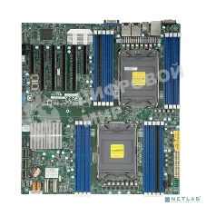 Материнская плата серверная Supermicro X12DPI-N6-B, сокет LGA4189, Intel C621A, DDR4 ECC, 18xDDR4, 4xPCIe 4.0 x16, 2xPCIe x8, M.2, SATA-III, 2xGigabit Ethernet, 4xUSB 3.2, VGA, COM, E-ATX