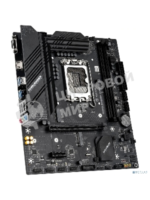Материнская плата Maxsun Challenger B760M, LGA 1700, Intel B760, 2xDDR4, 3xSATA, 2xM.2, 1xPCIe 4.0 x16, 1xPCIe 3.0 x1, 1xHDMI, 1xVGA, 1x 1Gb LAN, 4xUSB-A 3.2 Gen 1, 2xUSB-A 2.0, 5.1, M-ATX