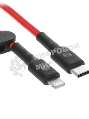 Кабель USB ZMI GL870 Type-C to Lightning silicone Cable 1m красный
