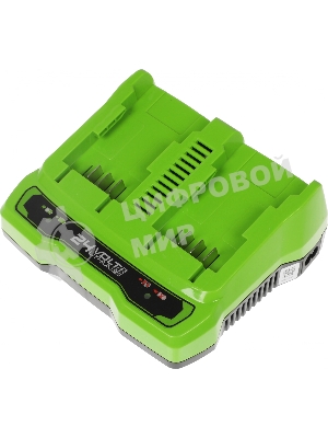 Зарядное устройство Greenworks G24X2UC2, 24V (2931907)