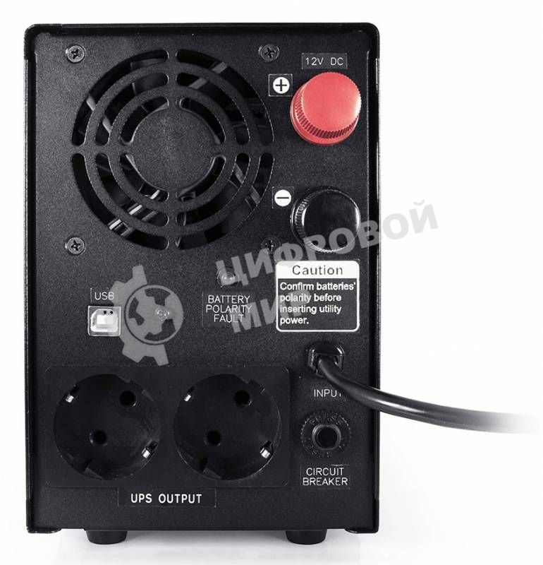 Источник бесперебойного питания Powercom Infinity INF-500 300Вт 500ВА черный