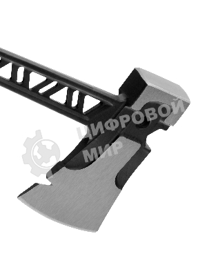 Топор цельнокованый Denzel 600 г, двухкомпонентная обрезиненная рукоятка