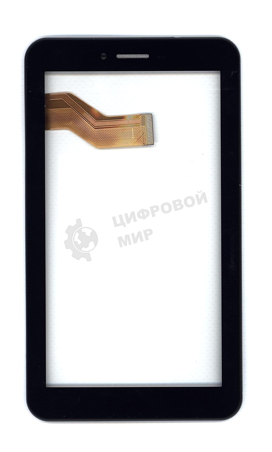 Сенсорное стекло (тачскрин) для Irbis. TG79. черное с рамкой