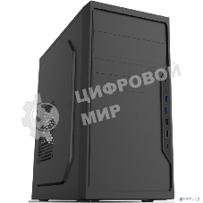 Компьютерный корпус Foxline FL-733R-FZ450R-U32C-PH mATX case, black, w/PSU 450W 12cm, w/2xUSB 2.0, w/2xUSB 3.0, w/1xType-C (USB 2.0), w/2xcombo audio, w/pwr cord, w/o FAN