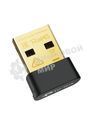 Ультракомпактный двухдиапазонный Wi-Fi USB-адаптер TP-Link Archer T2UB Nano AC600 Bluetooth 4.2