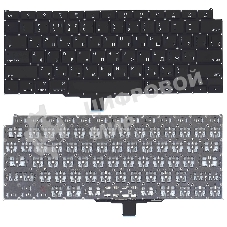 Клавиатура для ноутбука Apple MacBook Air 13 Retina A2179 Early 2020 прямой Enter черная