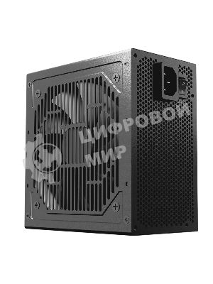 Блок питания PCCOOLER, 550W 80+ белый (ATX, ATX 2.4, Non-modular, 1x24(20+4)pin 550мм, 1xCPU*2 8(4+4)pin 610+150мм, 1xPCIe*2 8(6+2)pin 510+150мм, 2xSATA*3+MOLEX4pin*1 450+150+150+150мм, Active, 120x120мм, 140x150x86мм, APFC, OVP, SCP, OPP (140-160%, 2ms delay))