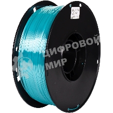 Пластик для принтера 3D Cactus CS-3D-PLA-1KG-S-CYAN PLA SILK d1.75мм 1кг L326м 1цв.