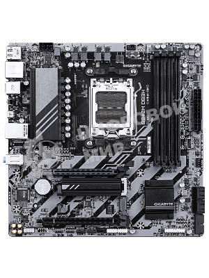 Материнская плата Gigabyte B840M DS3H, AM5, AMD B840, 4xDDR5, 4xSATA, 2xM.2, 1xPCIe 4.0 x16, 1xPCIe 3.0 x4, 2xDP, 1xHDMI, 1x2.5Gb LAN, 3xUSB-A 5Gbps, 8xUSB-A 2.0, 1xUSB-C 5Gbps, 3x3.5 мм, 7.1, mATX