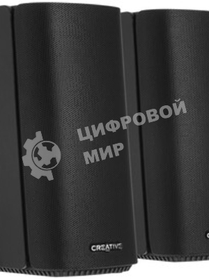 Акустическая система Creative T100 2.0 черный 40Вт BT
