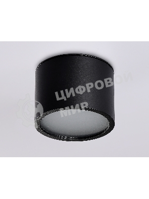 Светильник Ambrella light TN6551 BK черный IP44 GX53 max 15W D82*60