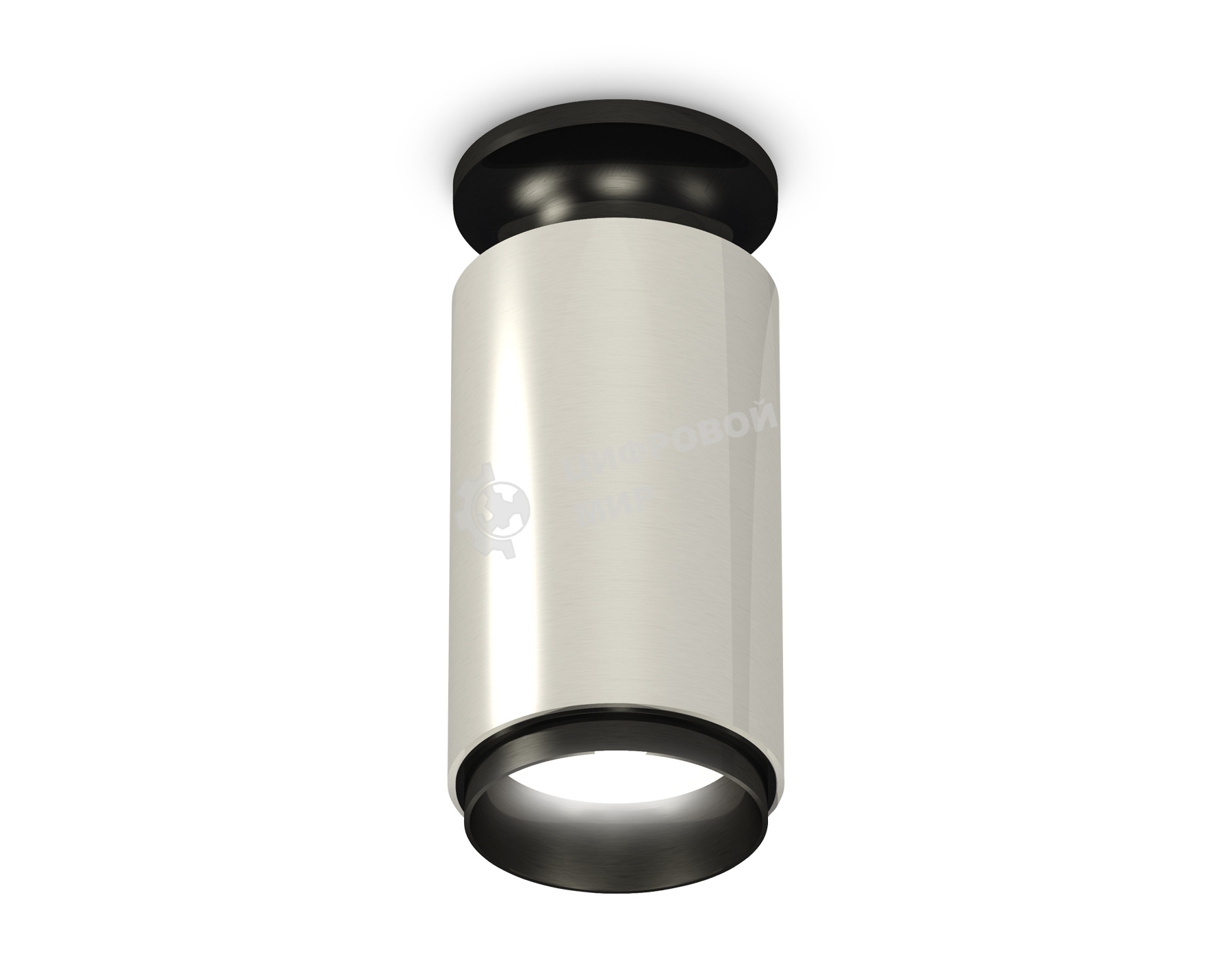 Светильник Ambrella Light XS6325100 PSL/PBK серебро полированное/черный полированный MR16 GU5.3 (N6902, C6325, N6121)