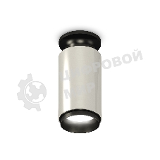 Светильник Ambrella Light XS6325100 PSL/PBK серебро полированное/черный полированный MR16 GU5.3 (N6902, C6325, N6121)