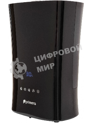 Увлажнитель воздуха Primera HUP-G3056-A черный, 18 м², 5.6 л, гигрометр