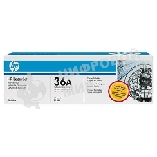 Картридж лазерный HP CB436A черный для LaserJet M1120/M1120n/М1520/Р1505/Р1505n 2000 стр.