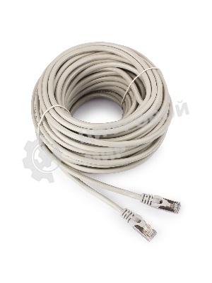 Патч-корд FTP Cablexpert cat.6, 20м, литой, многожильный, серый