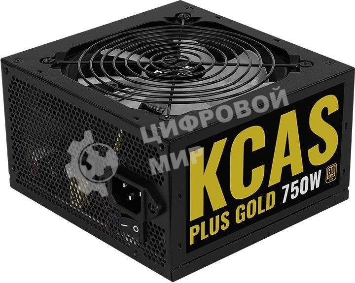 Блок питания Aerocool/Formula KCAS PLUS GOLD 750W (750W, ATX v2.4, APFC, Fan ARGB 12cm, 80+ Gold, Retail)