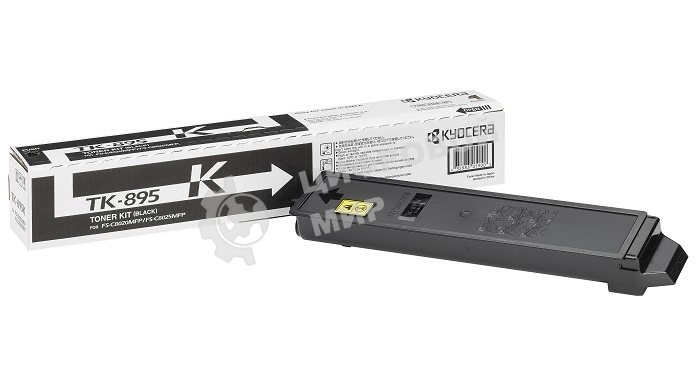 Картридж лазерный Kyocera TK-895K (1T02K00NL0) черный для FS-C8020MFP/C8025MFP/FS-C8520MFP/C8525MFP 12000 стр