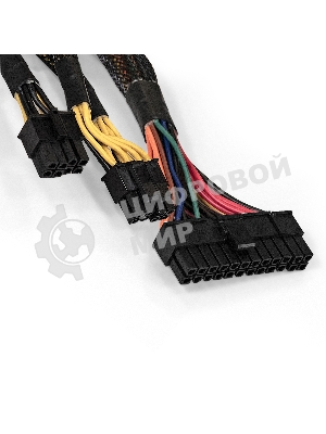 Блок питания ExeGate Gaming Standard 1200PGS RTL (EX285977RUS), 1200Вт, 140мм, модульный, черный