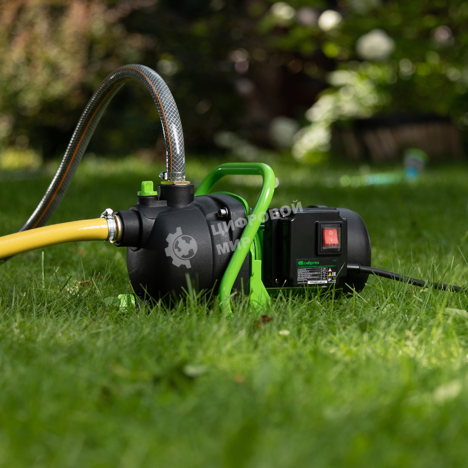 Садовый поверхностный насос Сибртех СПН850-П, 850 Вт, напор 42 м, 3500 л/ч, пластик
