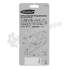 Клещи для обжима телефонных и компьютерных клемм Gross RJ45, 8P и RJ11/12, 6P, компакт., CAT5