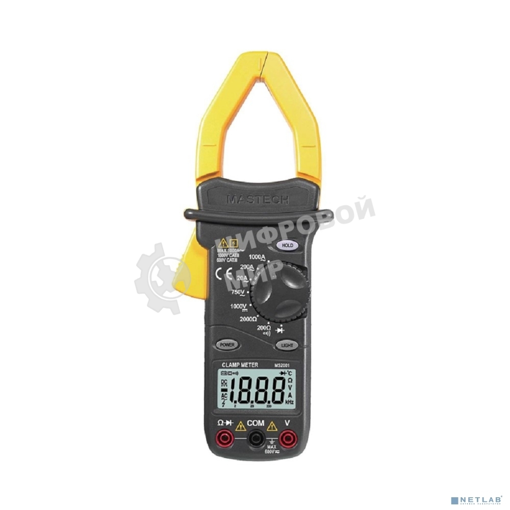 Токовые клещи MS2001C MASTECH