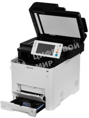 МФУ лазерное Kyocera ECOSYS MA3500cifx (1102Z33NL0), A4, цветной, печ. до 35 стр/мин., скан. до 60 стр/мин. (ч/б) 40 стр/мин. (цвет), 1200 x 1200 dpi (печать) 600x600dpi (скан.), USB, RJ-45, Air Print, Mopria