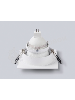 Встраиваемый точечный светильник Ambrella light TN102826 WH/WH белый/белый GU5.3 92*92*50