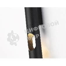 Светильник настенный TN5102 BK черный GU10 max 12W 250*55*80