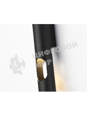 Светильник настенный TN5102 BK черный GU10 max 12W 250*55*80
