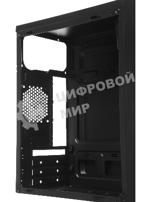 Компьютерный корпус KingPrice KPCC-MN208 черный без БП mATX 1x80мм 2x120мм 2xUSB 2.0 audio