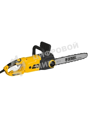 Пила цепная электрическая Denzel EDS-2200, 2,2кВт, продольная, шина 45 см, шаг 3/8, паз 1,3 мм, 62 зв