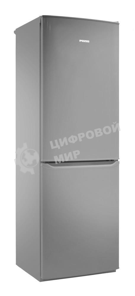 Холодильник Pozis RK-139 серебристый металлик глянц. двухкамерный 205/130л морозилка снизу