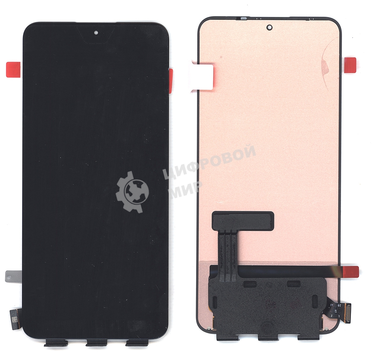 Дисплей для Xiaomi 13T в сборе с тачскрином черный orig