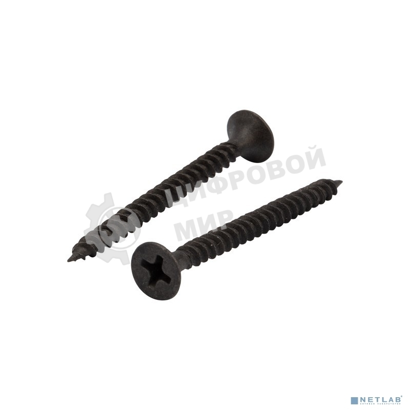 Саморез гипсокартон-металл Kranz 3.5х41, пакет (50 шт./уп.)