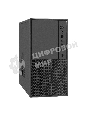 Компьютерный корпус Minitower ExeGate BAA-308M-AAA450 (mATX, БП AAA450 с вент. 8см, 2*USB, HD Audio, черный)