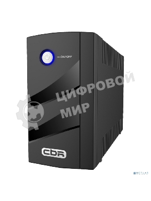 Источник бесперебойного питания CBR ELN-875T-2F-LD Line Interactive 875VA/480W 6Ah12V 2 x Shuko