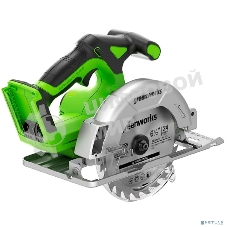 Циркулярная пила аккумуляторная GreenWorks GD24CS165, 24V, бесщеточная, 57 мм, без АКБ и ЗУ (1501607)