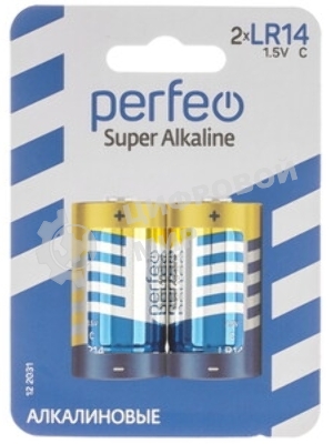 Батарейка Perfeo R14/2SH Dynamic Zinc
