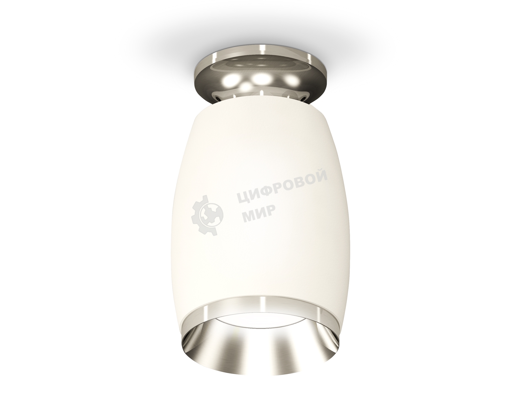 Светильник Ambrella Light XS1122042 SWH/PSL белый песок/серебро полированное MR16 GU5.3 (N6903, C1122, N7032)