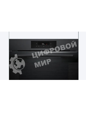 Духовой шкаф электрический Bosch HJG852YT0T Serie 6, 60 см, 66 л, черный матовый,сенсорное управление, 8 режимов+AutoPilot 30(30 автоматических программ), LCD-дисплей, галогенное освещение, самоочистка EcoClean,Soft Open and Soft Close door,телескопические направляющие на 2 уровнях